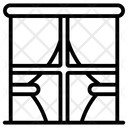 Room Curtain Icon