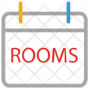 Rooms Info Signboard Icon