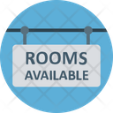 Rooms Available Rooms Signboard Hotel Icon
