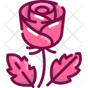Valentine Love Flower Icon