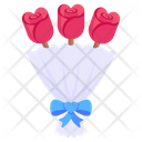 Roses Bouquet Icon