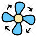 Rotating fan  Icon