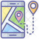Route Tracking Icon