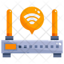 Router Modem Signal Icon