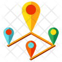 Routing Navigation Location Icon