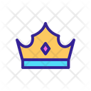Crown Contour Royal Icon