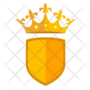 Royal Queen Shield Icon