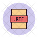 File Type Rtf File Format Icon