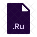 Ru Type Ru Format Adobe Premiere Rush Icon
