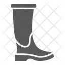 Rubber Boot Footwear Icon