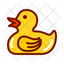Rubber Duck Duck Bath Icon