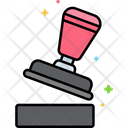 Rubber Stamp Stamp Approval Icon