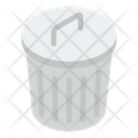 Rubbish Container Dustbin Garbage Can Icon