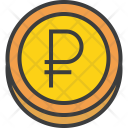 Ruble Sterling Coin Icon