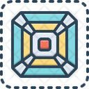 Ruby Crystal Sapphire Icon