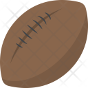 Rugby Ball Football Icon