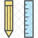 Ruler And Pencil Icon