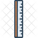 Ruler Yardage Measurement Icon