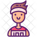 Runner Male  Icon