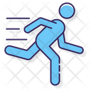 Runner Male  Icon
