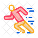 Man Running Action Icon