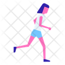 Running Woman Icon