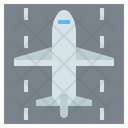 Runway Airport Take Icon
