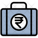 Rupee Briefcase Rupee Money Icon