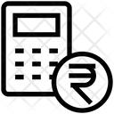 Rupee Budget  Icon
