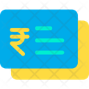 Rupee Cheque Bank Cheque Cheque Icon