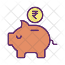 Mpiggy Bank Rupee Rupee Savings Savings Icon