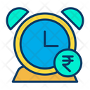 Rupees Alarm Alarm Clock Icon