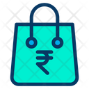 Rupee Bag Cart Icon