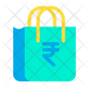 Rupee Bag Cart Icon