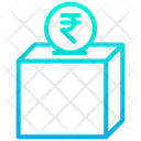 Rupees Donation  Icon