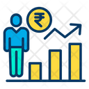 Rupees Investor Analysis Icon