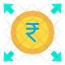 Rupees Profit Finance Icon