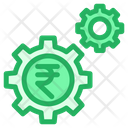 Rupees Finance Finance Setting Icon