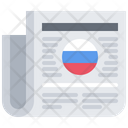 Russian Newspaper Icon