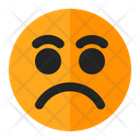 Sad Emoji Emoticon Icon
