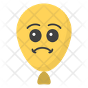 Sad Balloon Balloon Face Emoticon Icon