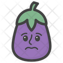 Sad Brinjal Icon