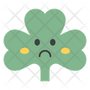 Sad Coriander Face Emoticon Emotion Icon