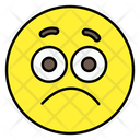 Sad Emoji Moji Emoticon Smiley Icon