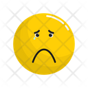 Sad Emoji Cry Emoji Icon