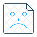 Sad Face Emoji Face Icon