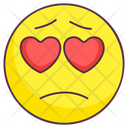 Sad Love Emoji  Icon