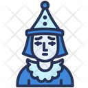 Character Pierrot Theater Icon