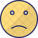 Sad Smiley Sad Face Emoticon Icon