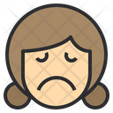 Sadness Emotion Face Icon